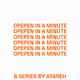 OPEPEN IN A MINUTE