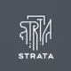 Unearthing Elegance: The Strata Logo's Journey Through Depth & Sophistication