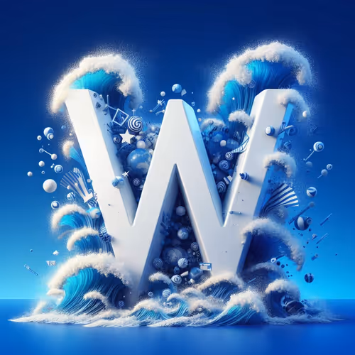 3D REIMAGINED WARPCAST LOGO