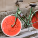 Riding on Watermelon Tires