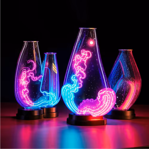 Cosmic Neon Whispe