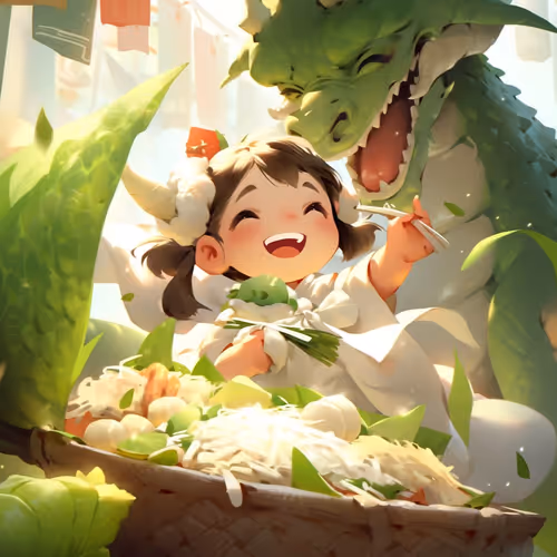 Girl With the Dragon