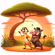 Timon & Pumbaa