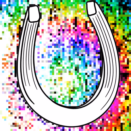 Glitch Western Icons