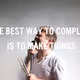 Best way to complain