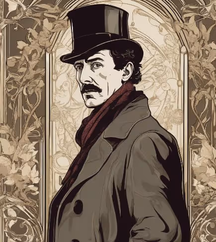 Legendary Sleuths in Art Nouveau