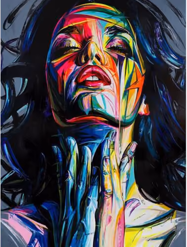 Street Graffiti Abstract