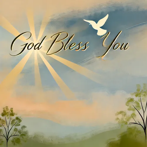 god bless you.