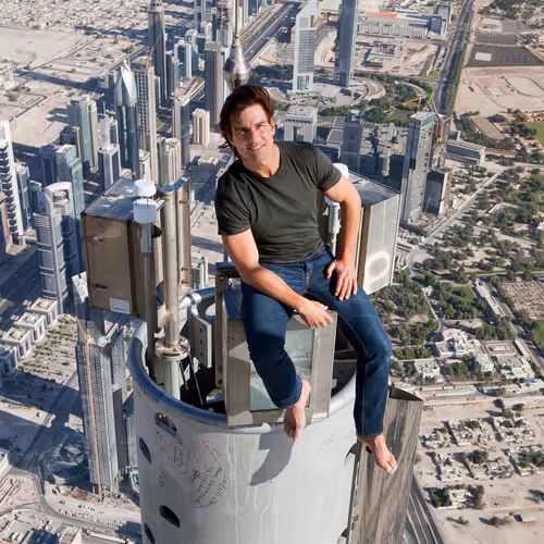 Tom Cruise got balls.