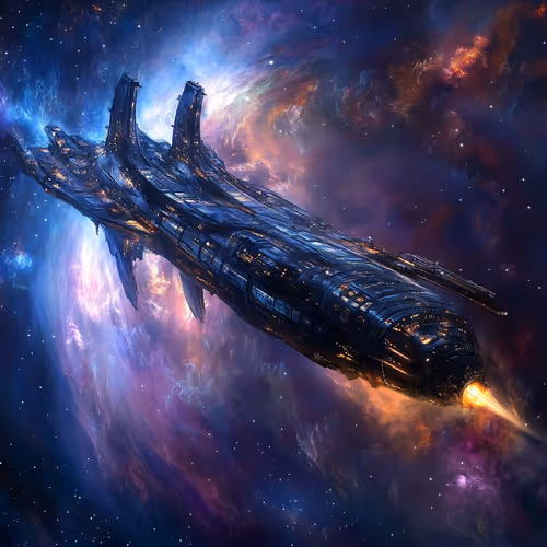 Enjoy spaceship