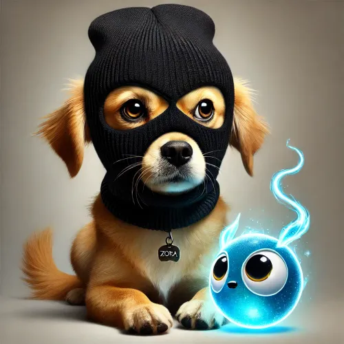 Ski Mask Dog