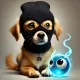 Ski Mask Dog