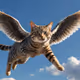 Flying cats
