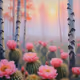 Blooming cactus