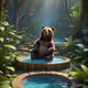 bear in the jungle