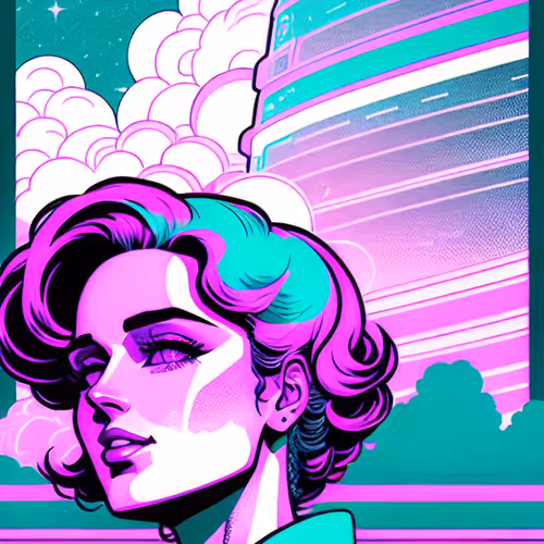 neon style