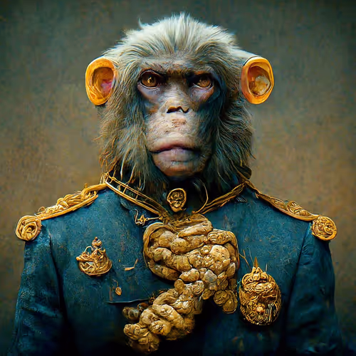 Wealthy monkey