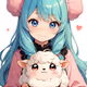 The Cute Sheep Girl