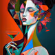 Woman Martini ART