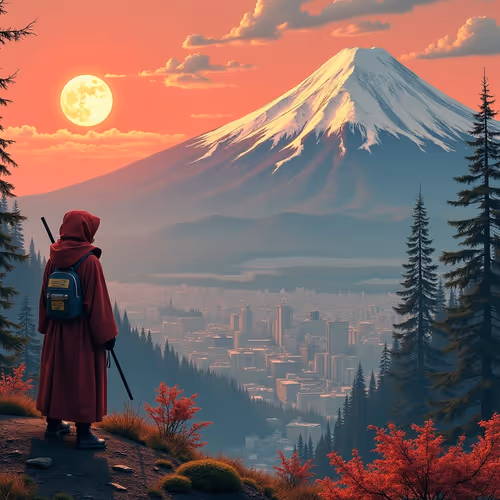 Japan Moon