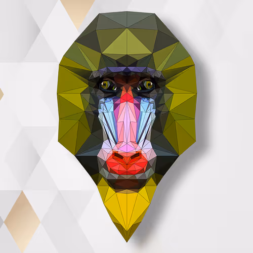 Geometric Baboon