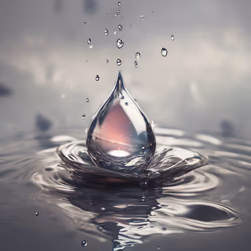 A drop of water