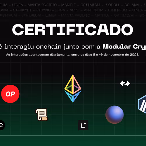 Certificado Modular Crypto