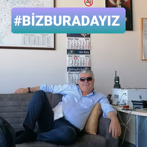 bizburadayız
