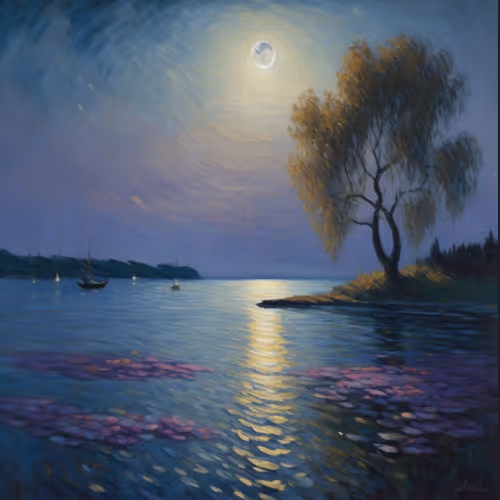 AI Generated Series #123 - Impressionist Touchs