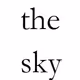 thesky