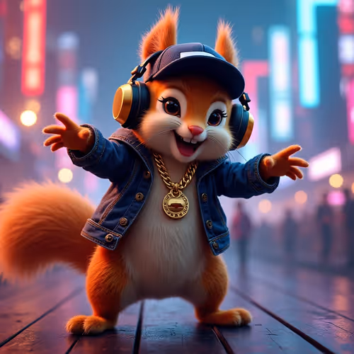 squirrel rapper