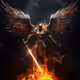 Bearish crypto angel