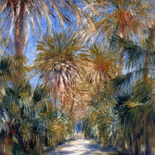 palm trees