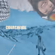 skiing in the french alps