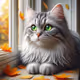 A cute cat