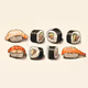 Sushi rolls