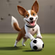 dog football