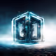 magical futuristic square