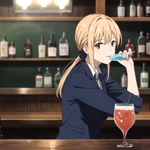 Drink with girl