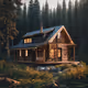 Cabin in a Forest