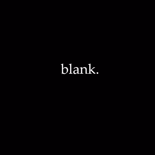 blank.