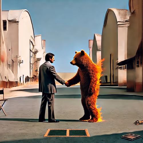 Wish bear  were here