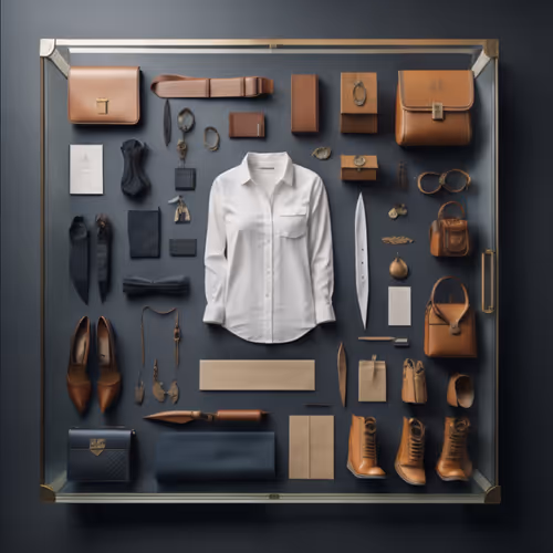 AI Generated Series #53 - Knolling Case
