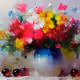 Vase and cherry best choice 20