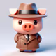 Detective Porky - Swine Sleuth