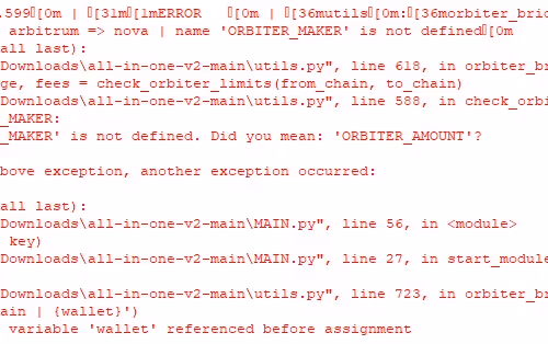ERROR