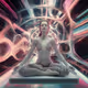 Woman in a Meditative Pose.