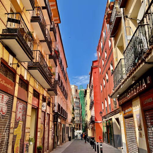 Red houses
