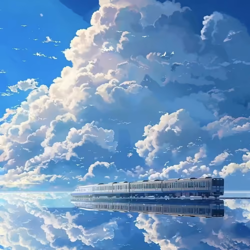In the sky