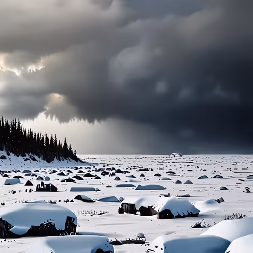 The Arctic storm